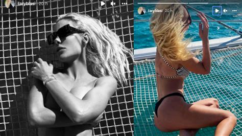 Ilary Blasi In Topless Al Mare La Foto