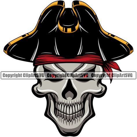 Pirate Hat Svg File Svg Cut Files Annthegran Clip Art Library