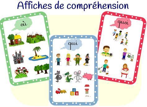 Des Affiches Pour Travailler La Compr Hension Des Textes Afin De