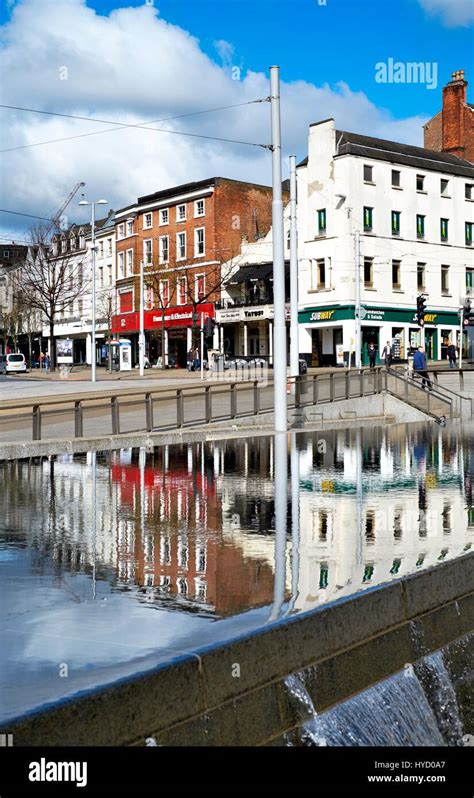 Nottingham city centre UK Stock Photo - Alamy