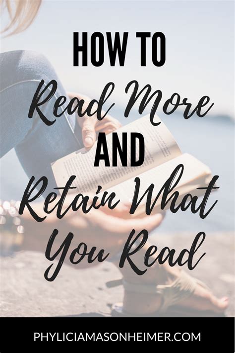 How To Read More Faster And Retain What You Ve Read Phylicia