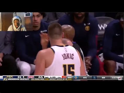 THEY EJECTED JOKIC Reacting To The Denver Nuggets Vs Detroit