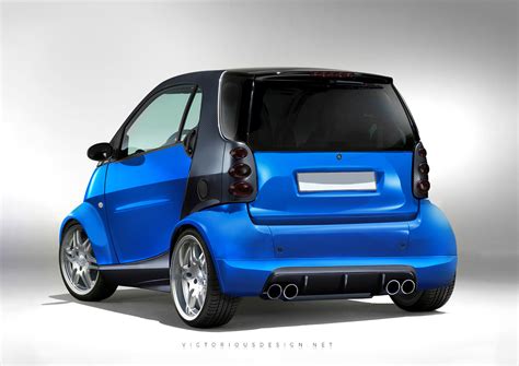 Victoria Dyatlikova Smart Fortwo Coupe Widebody Custom Design