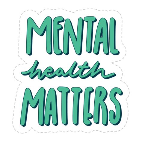 Mental Health Stickers Free Miscellaneous Stickers