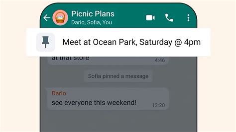 Whatsapp Now Lets You Pin Important Messages At The Top Of The Chat