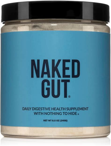 Naked Gut Suplemento Diario Para La Salud Intestinal Polvo Natural