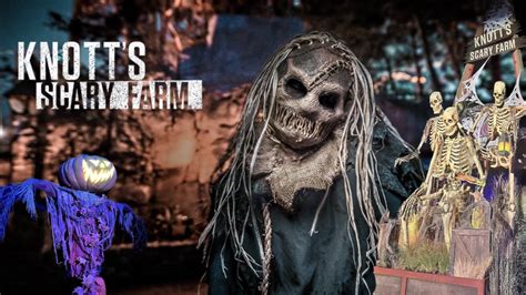 Knotts Scary Farm Opening Day Buffet Mazes And More K Youtube