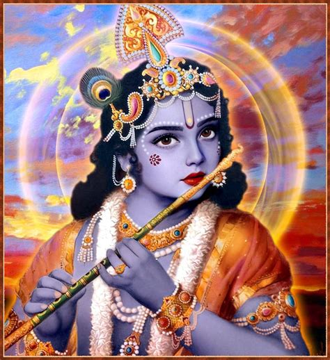 Download Feminine Lord Krishna 3d Wallpaper | Wallpapers.com