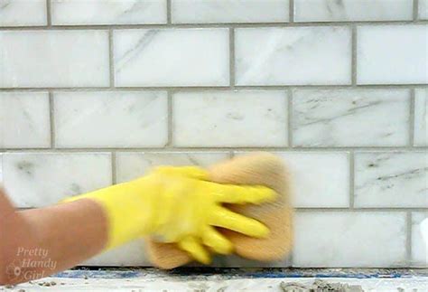 How To Tile A Backsplash Part Grouting And Sealing A Backsplash