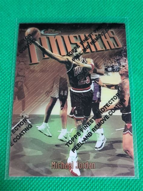 Yahoo オークション Michael Jordan 1997 98 Topps Finest