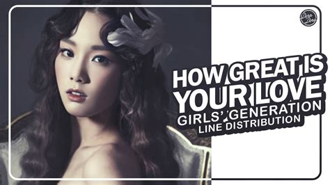 Girls Generation 소녀시대 How Great Is Your Love 봄날 Line