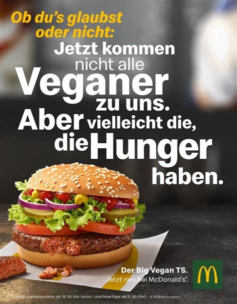 Mcdonald S Deutschland Der Big Vegan Ts Ist Der Erste Vegane Burger