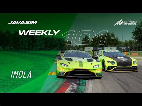 Weekly Race Javasim Monza Assetto Corsa Competizione Youtube