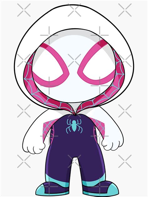 Cute Spider Ghost Baby Spidey Girl Grl Pwr Cartoon Ghost Spider