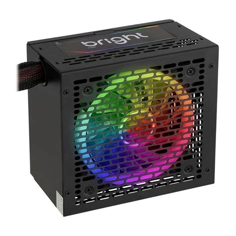 Fonte ATX Automática 750W RGB 80 Plus Bronze Bright Ft004 KaBuM