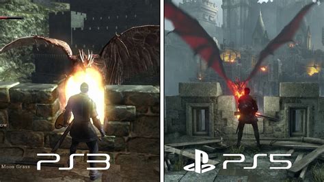 DEMON S SOULS Remake Gameplay PS5 Vs PS3 Graphics Comparison 2020