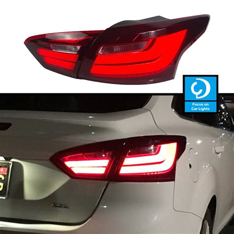 Luces Traseras Para Ford Focus Sedan 2012 2014 Luz Trasera LED DRL