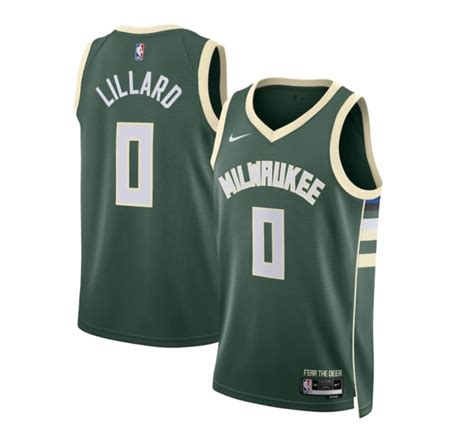 Damian Lillard Milwaukee Bucks Jersey How To Buy Fannation A Part