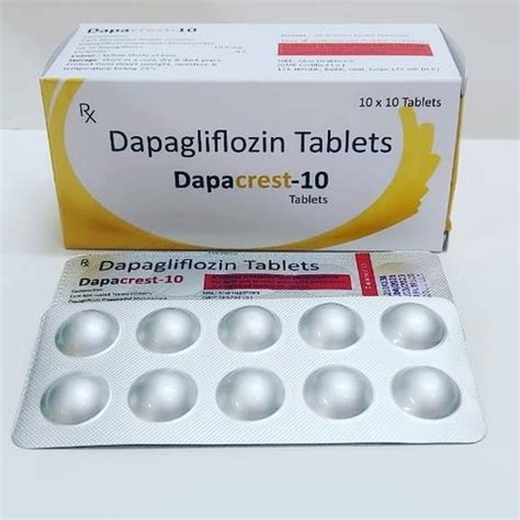 Dapagliflozin 10mg Tablet Exporter Supplier Wholesaler