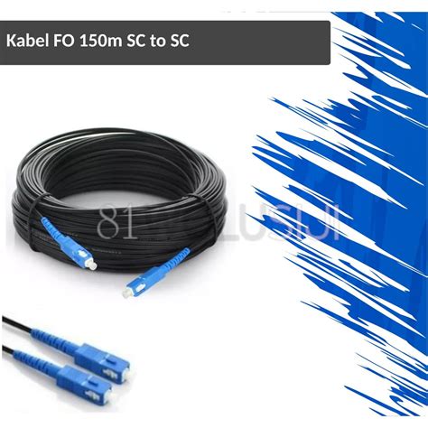 Jual Precon Kabel Fiber Optic Single Mod M Kawat Seling Shopee