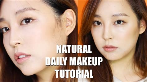 Natural Daily Makeup Tutorial 자연스러운 데일리 메이크업 L Jina Youtube