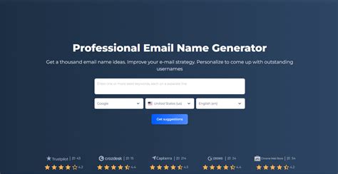G N Rateur De Noms De Mails Professionnels Trouver Des Id Es D