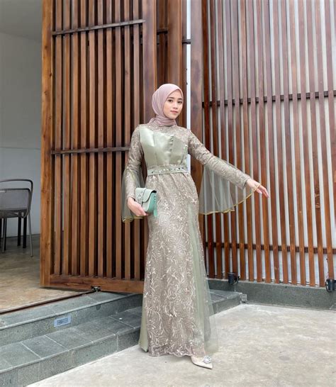 Inspirasi Dress Bridesmaid Hijab Homecare