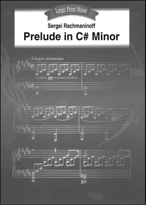 Rachmaninoff Prelude In C Minor Subito Music Corporation