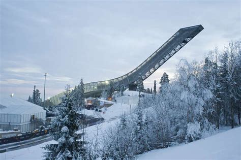 The New Holmenkollen Ski Jump In Oslo Norway By JDS Architects