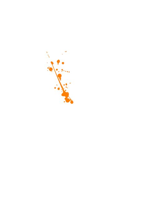 Orange Paint Splat Clip Art At Clker Vector Clip Art Online