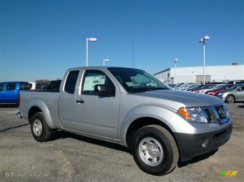 Brilliant Silver Nissan Frontier S King Cab Exterior Photo