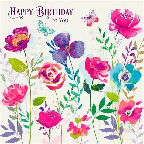 List 91 Pictures Happy Birthday Wild Flowers Images Latest