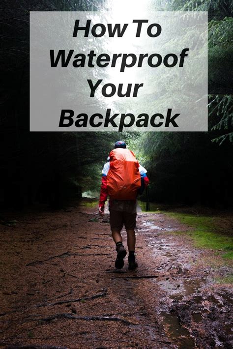 How To Waterproof Your Backpack Cozy Living