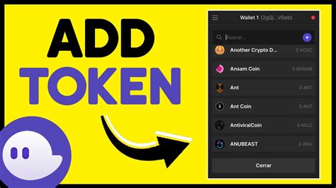 How To Add Token To Phantom Wallet Step By Step Youtube
