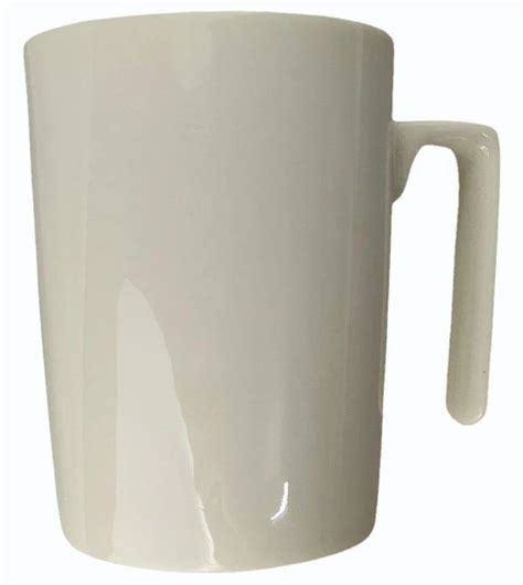 Capacity Ml Ceramic Plain White Coffee Mug For Home At Rs