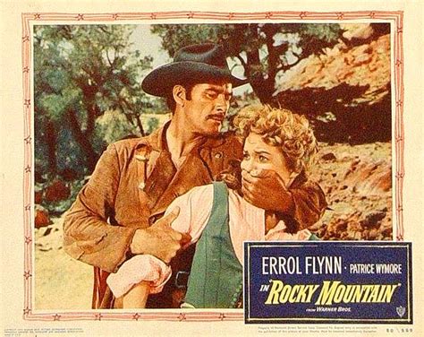 39 Errol And Patrice Wymore Rocky Mountain 1950 The Errol Flynn Blog