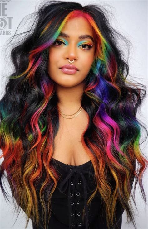 Vivid Hair Color Cute Hair Colors Rainbow Hair Color Hair Color