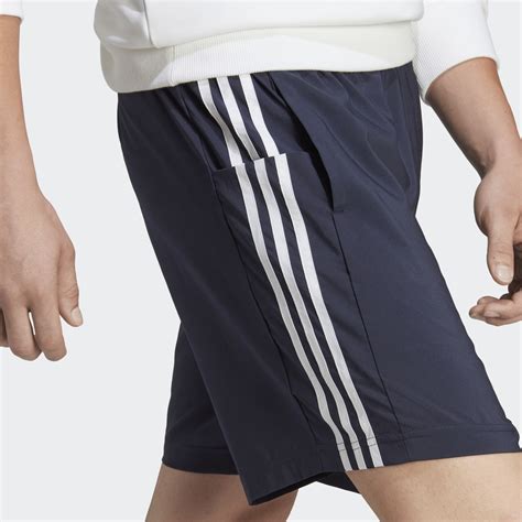 Adidas Aeroready Essentials Chelsea Stripes Shorts Blue Adidas Uae