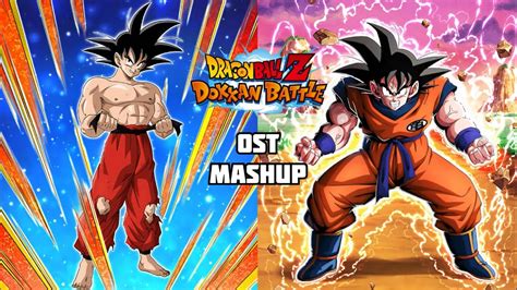 Teq Goku Phy Lr Saiyan Saga Goku Ost Mashup Dbz Dokkan Battle Youtube