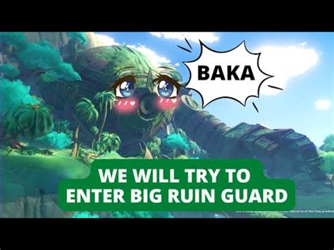 Entering The Big Sumeru Ruin Guard In Aranyaka Quest Genshin Impact