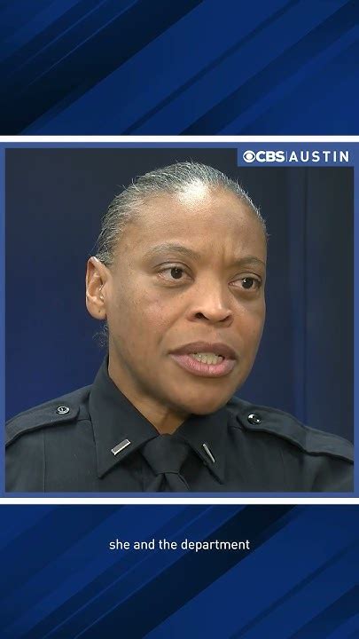 Austins Interim Police Chief Announces Retirement Youtube