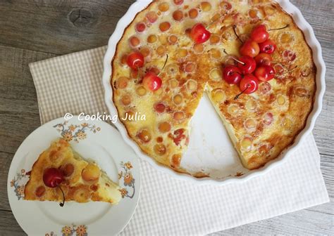 Cooking Julia Clafoutis Flan Aux Cerises Napol On