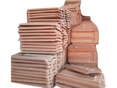 Color Coated Mangalore Clay Roofing Tile Dimensions X Inch Lxw