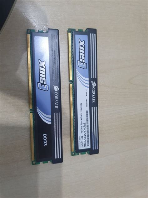 Corsair Tw3x4g1333c9a 4 Gb Pc3 10666 Ddr3 1333 Ddr3 Sdram 1333