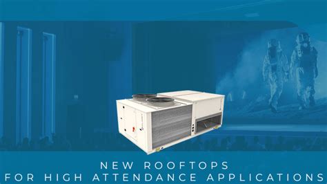 Clivet New R Rooftop Unit Cools Crowded Spaces