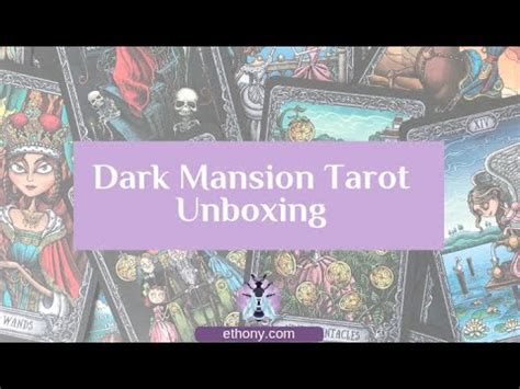 Dark Mansion Tarot Unboxing And First Impressions YouTube