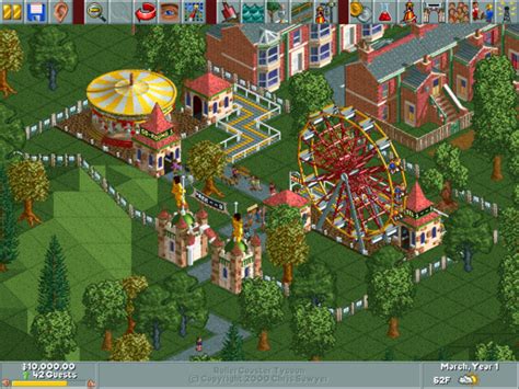 Rollercoaster Tycoon Corkscrew Follies Urban Park — Strategywiki