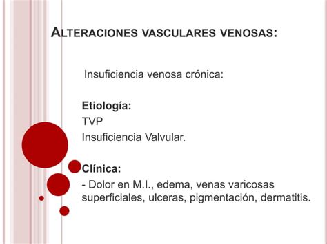 Insufficiencia Vascular Periferica PPT