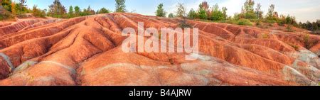 Bizarre Landscape Of Eroded Clay Hills In The Badlands Of The San Juan