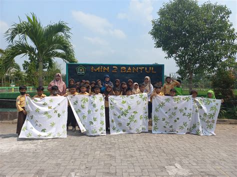 Pengenalan Batik Ecoprint Di Min 2 Bantul Kemenag Bantul